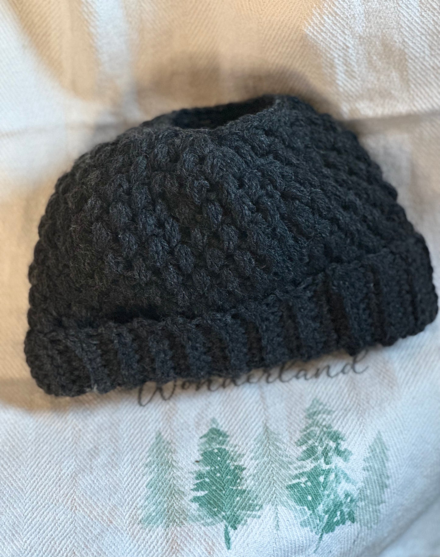 Messy Bun Beanie