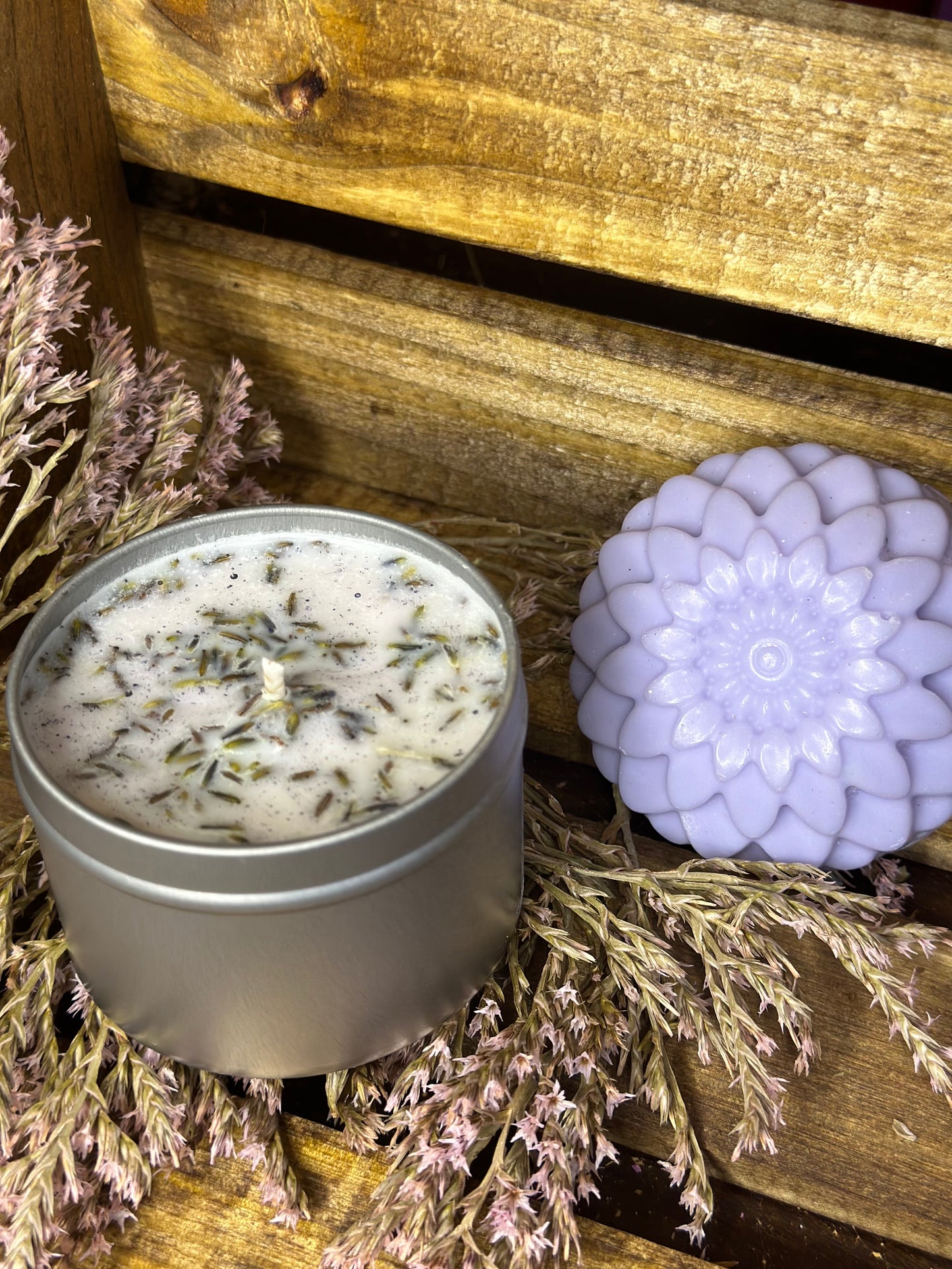 Lavender,candle